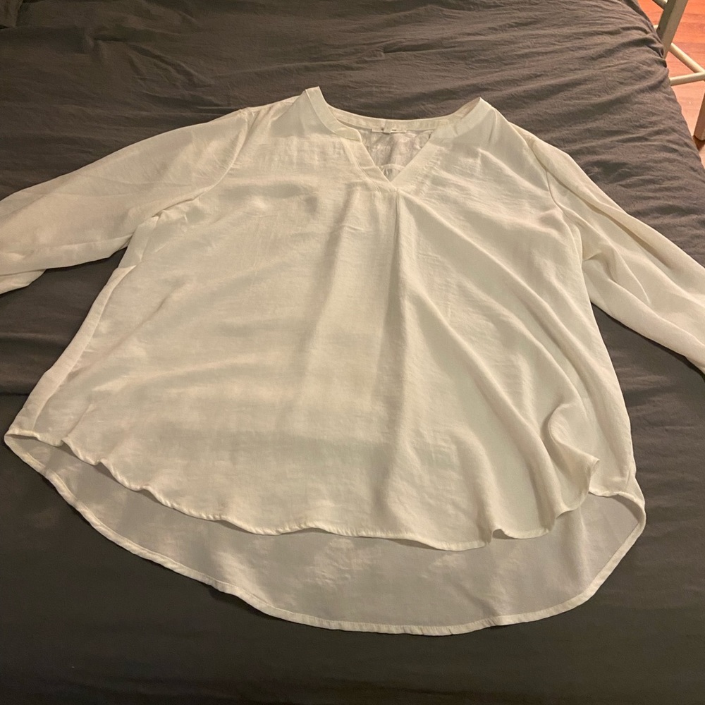 Maurices, flowy, white, XL